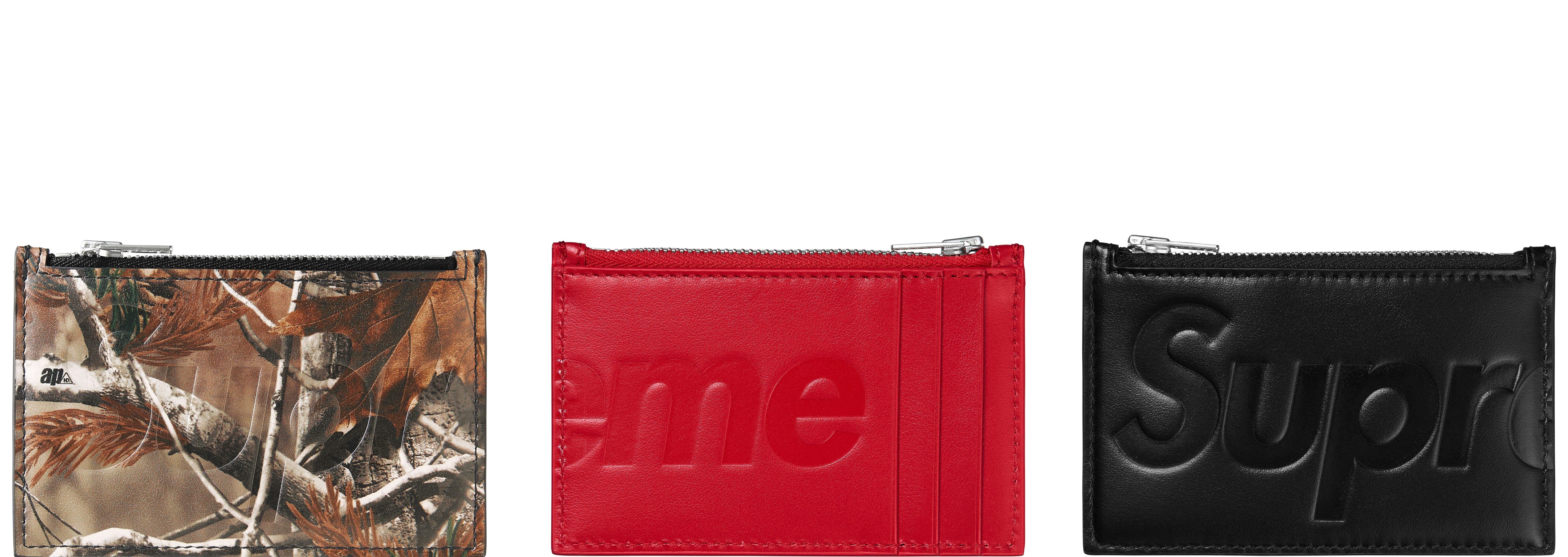 Leather Zip Card Holder